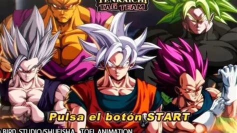 Dragon Ball Super: Budokai Tenkaichi Tag Team Mod (PSP).
